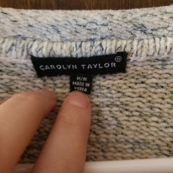 Light blue luxury soft knit sweater medium nwot - Picture 6 of 9